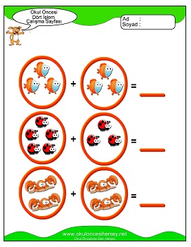 İşlemler yaprak test